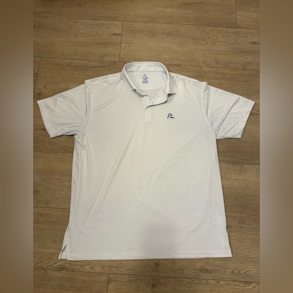 Rhoback Men's Short Sleeve Performance Polo White XXL - Picture 1 of 10